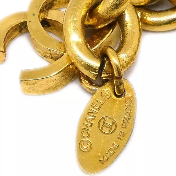 Chanel CC Chain Belt Gold Small Good 144161 main image 2
